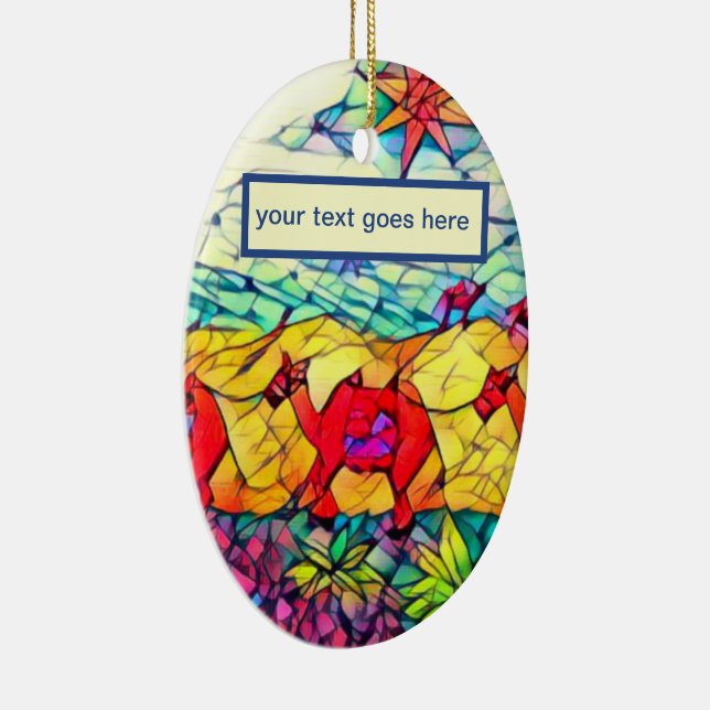 Ornamento De Cerâmica Camelos, presentes e três sábios personalizáveis (Direito )