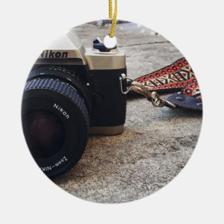 Ornamento De Cerâmica Câmera do filme de Nikon