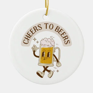 Ornamento De Cerâmica Camisa T-Shirt de Cerveja