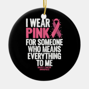 Ornamento De Cerâmica Camisas de sensibilização do Cancer para o seio fa