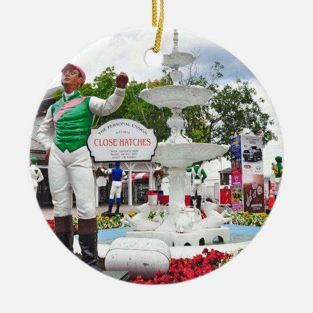 Ornamento De Cerâmica "Campeão dos portais próximos" (Frente)