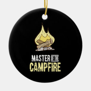 Ornamento De Cerâmica Campfire - Mestre da Campfire