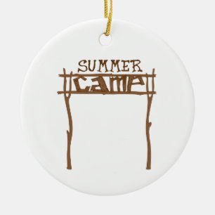 Ornamento De Cerâmica Campo de Verão