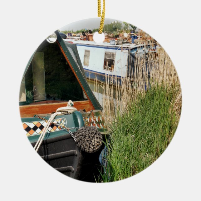 ORNAMENTO DE CERÂMICA CANAIS (Frente)