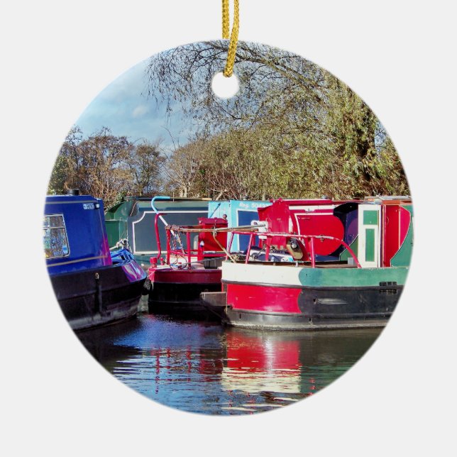 ORNAMENTO DE CERÂMICA CANAIS (Frente)