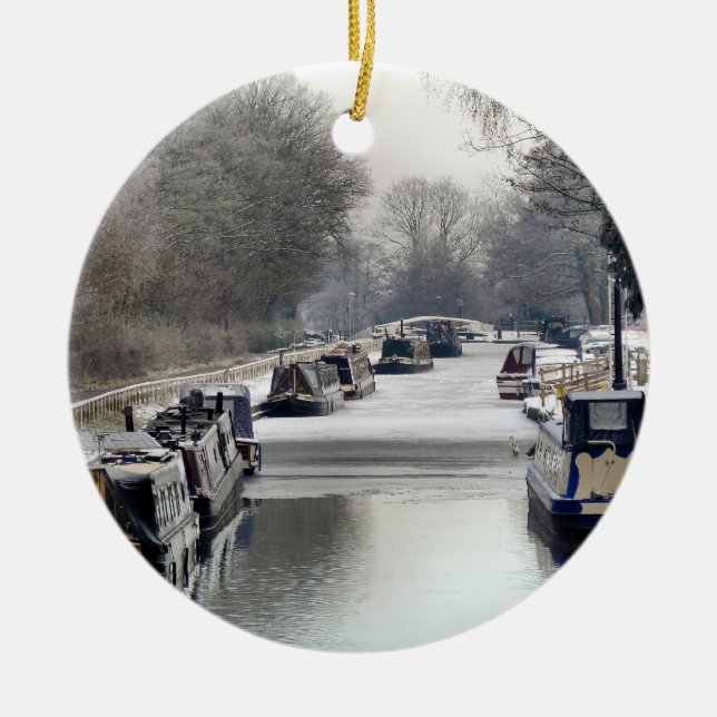 ORNAMENTO DE CERÂMICA CANAIS (Frente)