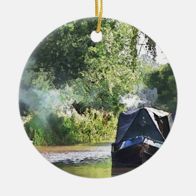 ORNAMENTO DE CERÂMICA CANAIS (Frente)