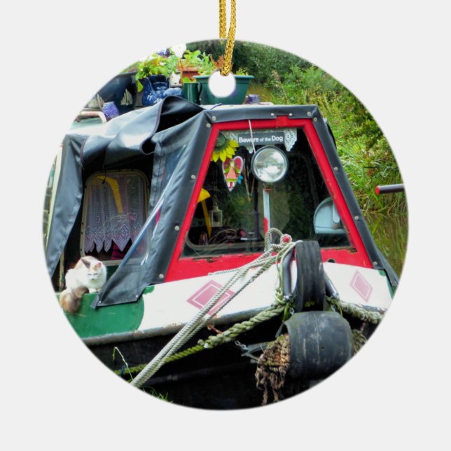 ORNAMENTO DE CERÂMICA CANAIS (Frente)