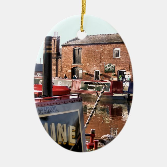 ORNAMENTO DE CERÂMICA CANAIS (Frente)