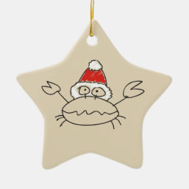 Ornamento De Cerâmica Cancer - Símbolo Zodíaco - Desenho Curto de Astrol