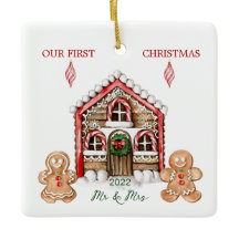 Candy Cane House Gingercake Natal