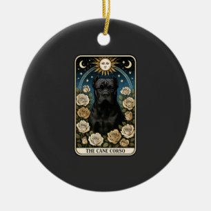 Ornamento De Cerâmica Cane Corso