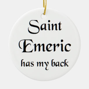 Ornamento De Cerâmica caneca de café são emérico