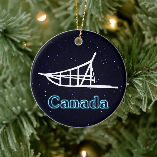 Ornamento De Cerâmica Canina (Árvore)