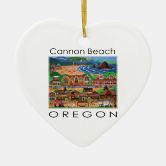 Ornamento De Cerâmica Cannon Beach ~ Oregon