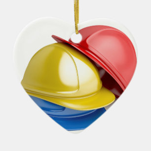 Ornamento De Cerâmica Capacetes de segurança