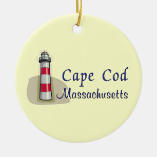 Ornamento De Cerâmica Cape Cod Massachusetts