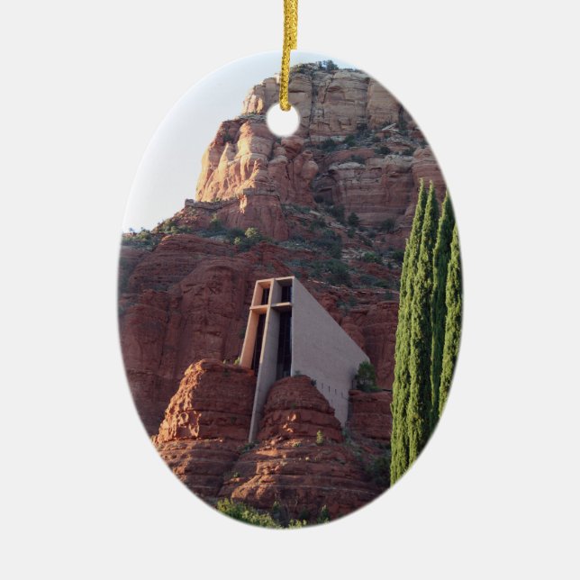 Ornamento De Cerâmica Capela da Cruz Santa 1 (Frente)