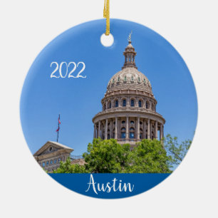 Ornamento De Cerâmica Capitólio Estadual do Texas em Austin