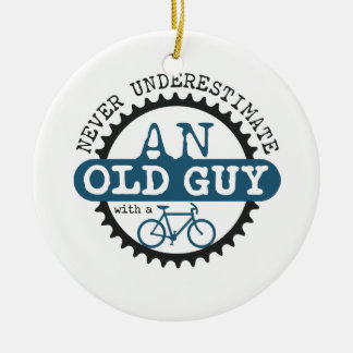 Ornamento De Cerâmica Cara idosa