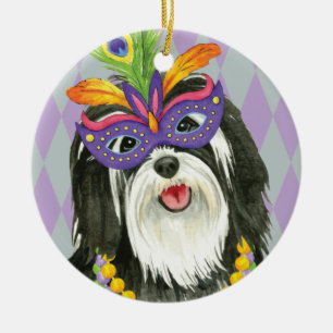 Ornamento De Cerâmica Carnaval Havanese