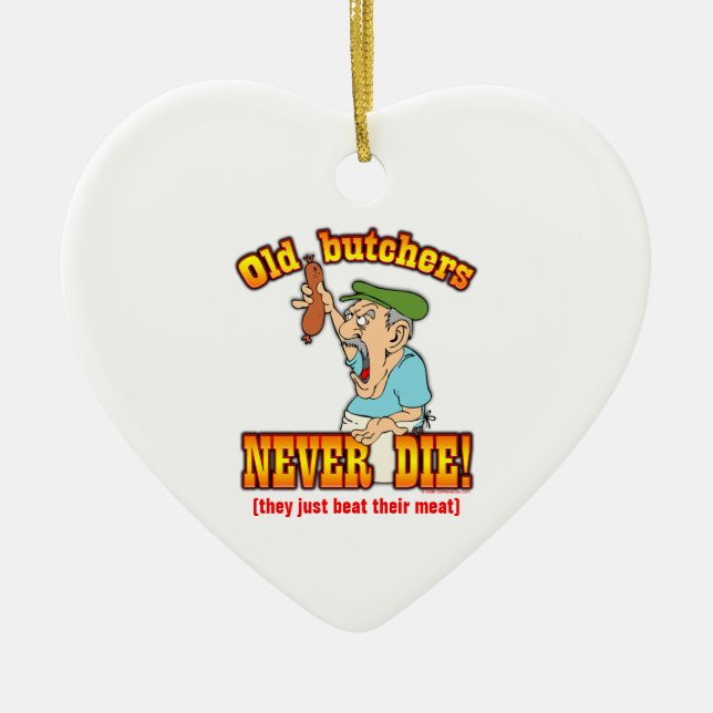 Ornamento De Cerâmica Carniceiros (Frente)