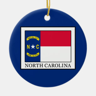 Ornamento De Cerâmica Carolina do Norte