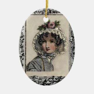 Ornamento De Cerâmica Caroline