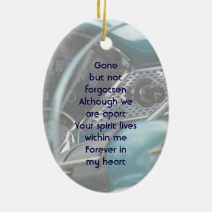 Ornamento De Cerâmica Carros Antiguos Memorial Keepsasasaame Automático