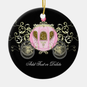 Ornamento De Cerâmica Carruagem real - SRF