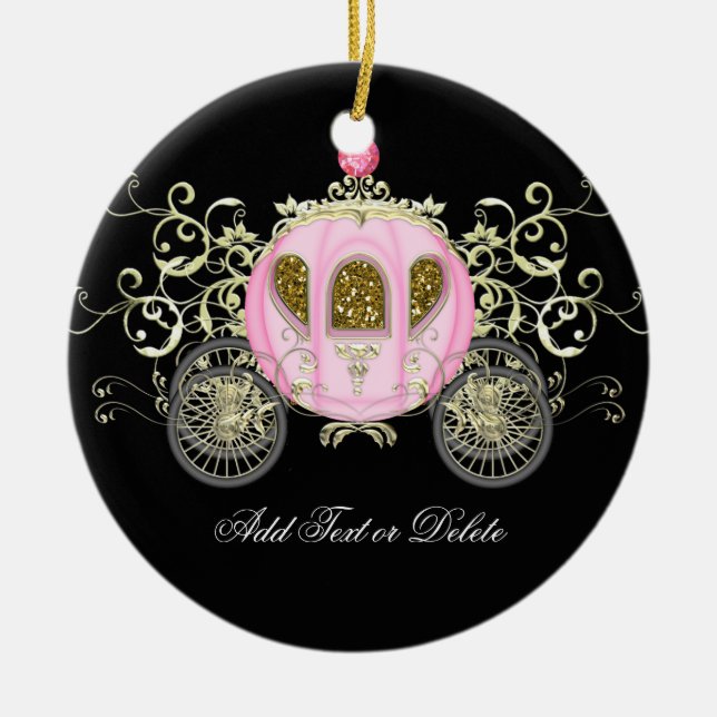 Ornamento De Cerâmica Carruagem real - SRF (Frente)