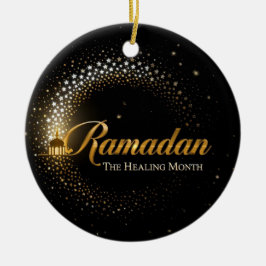 Ornamento De Cerâmica Cartão de Férias Ramadan MubaraK