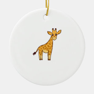 Ornamento De Cerâmica Cartografia Girafa I Kids I Toddler Giraffe