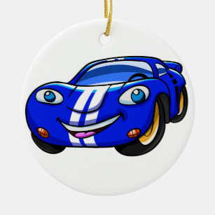 Decoracao De Natal Carro De Corridas Dos Desenhos Animados De Zazzle Com Br Carros de brinquedo escavadora caminhão trator jogos de crianças. carro de corridas dos desenhos animados