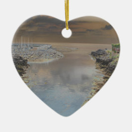 Ornamento De Cerâmica Casa de luz em Cascais Portugal