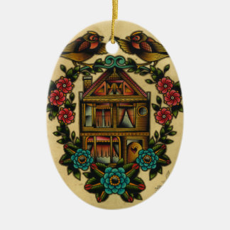 Ornamento De Cerâmica casa doce home