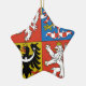 Ornamento De Cerâmica Casaco de armas da República Checa (Lateral)