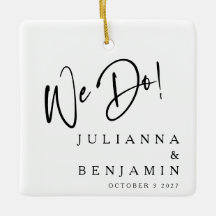 Casamento Preto e Branco Moderno Personalizado