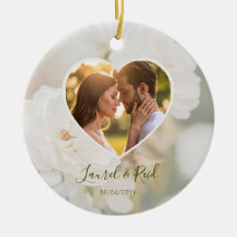 Casamento Romântico de Fotos do Coração de Rosas B