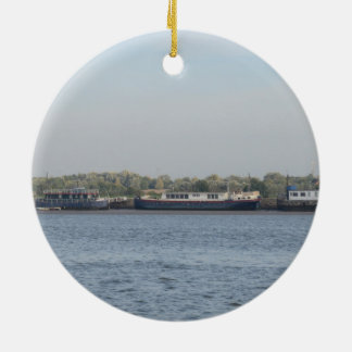 Ornamento De Cerâmica Casas flutuantes