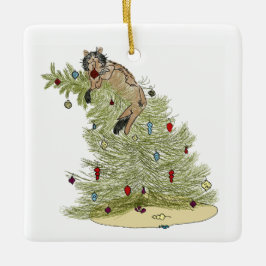 ORNAMENTO DE CERÂMICA CAT TREE ORNAMENT 