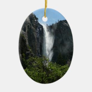 Ornamento De Cerâmica Cataratas Bridalveil no Parque Nacional de Yosemit