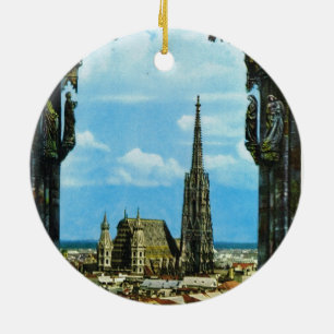 Ornamento De Cerâmica Catedral de Áustria, Viena, St Stephen