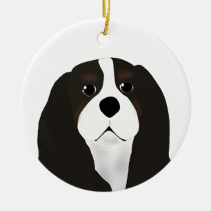 Ornamento De Cerâmica Cavalier King Charles Ornament