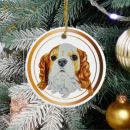 Ornamento De Cerâmica Cavalier King Charles Spaniel