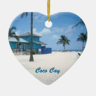 Ornamento De Cerâmica Cay dos Cocos