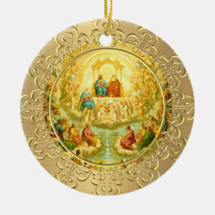 ORNAMENTO DE CERÂMICA CELEBRAÇÃO DE FESTA DE BANQUETE DIA DE TODOS OS 