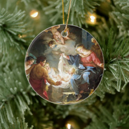 Ornamento De Cerâmica Cena Nativa Igreja Católica Natal Religioso