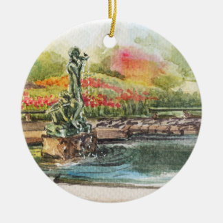 Ornamento De Cerâmica Central Park Conservatory Garden NYC Ornament