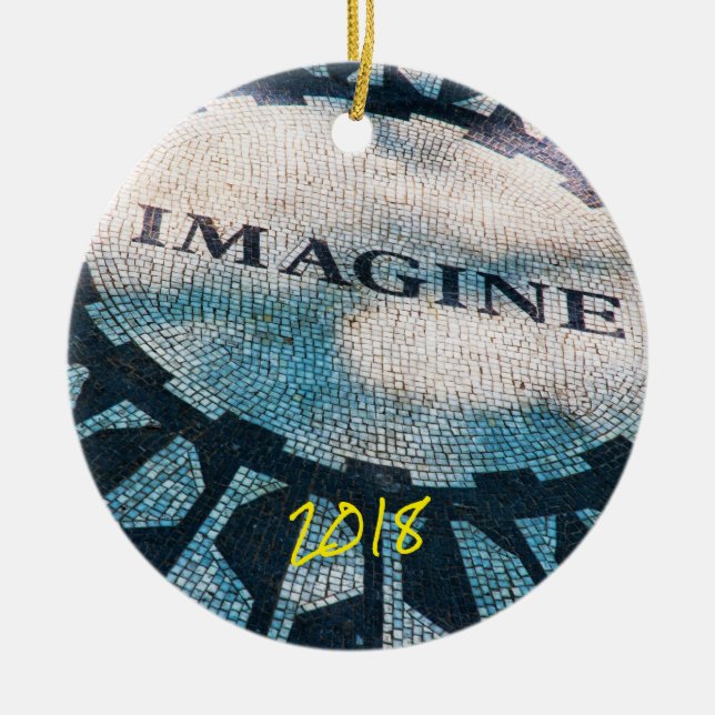 Ornamento De Cerâmica Central Park, Nova Iorque (Frente)